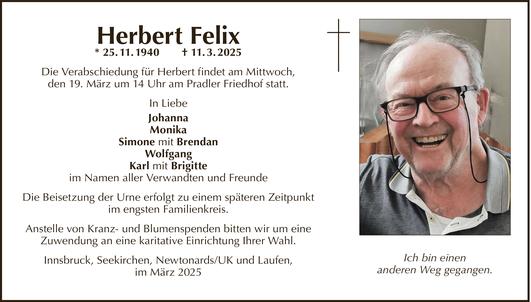 Herbert Felix Bild