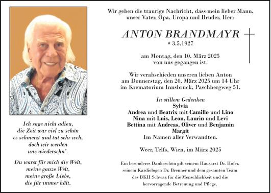Anton Brandmayr Bild