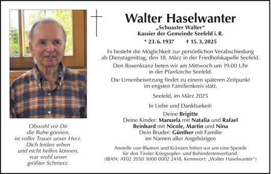 Walter Haselwanter Bild