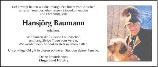 Hansjörg Baumann Bild