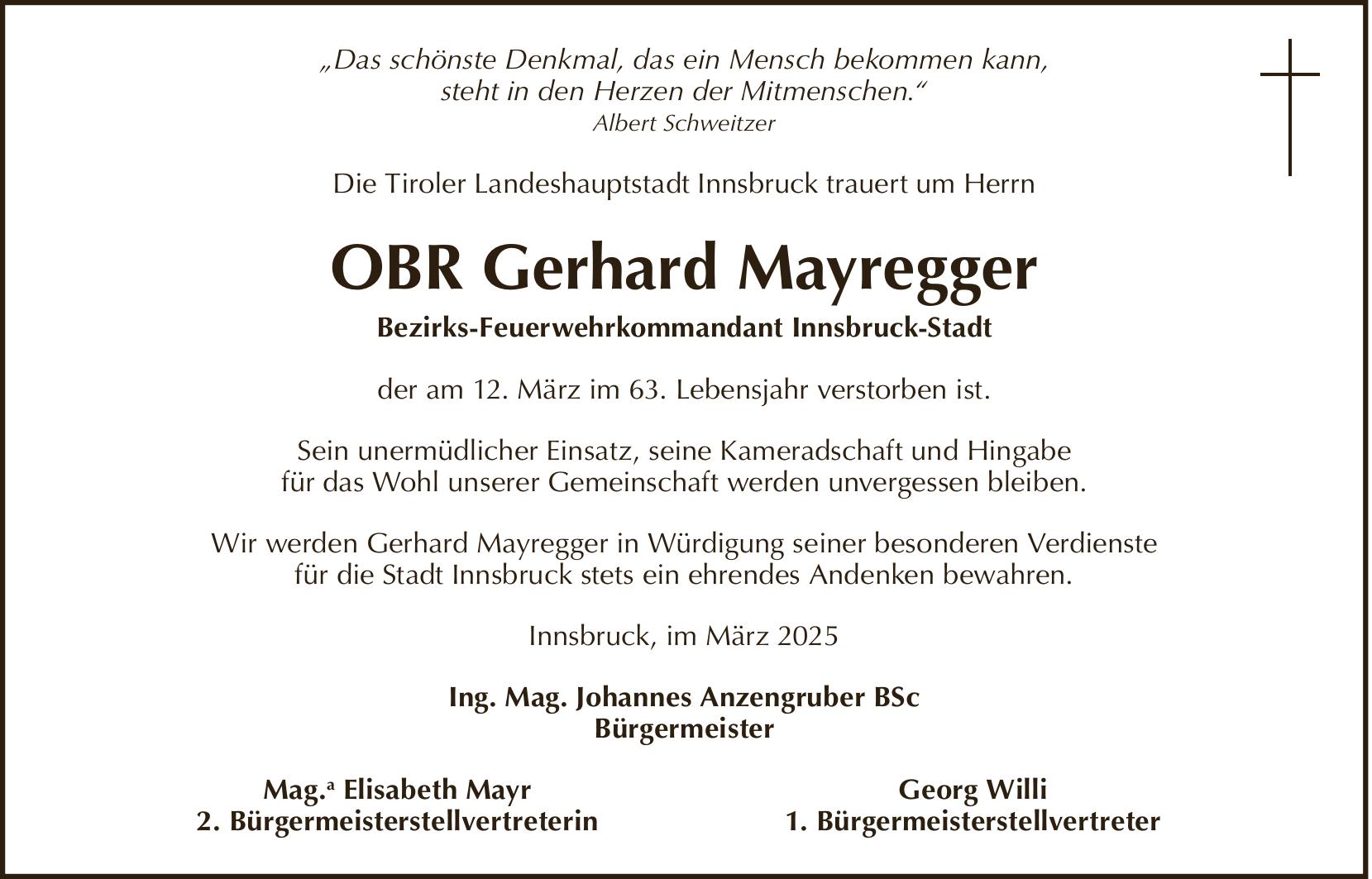 Gerhard Mayregger