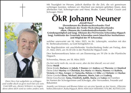 Johann Neuner