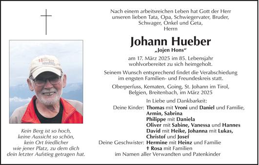 Johann Hueber