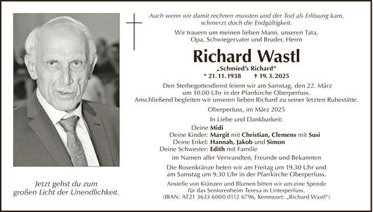 Richard Wastl Bild