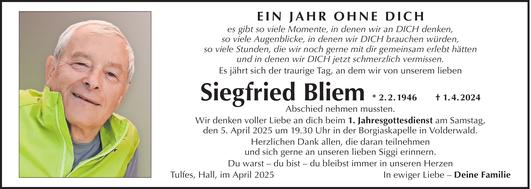 Siegfried Bliem Bild