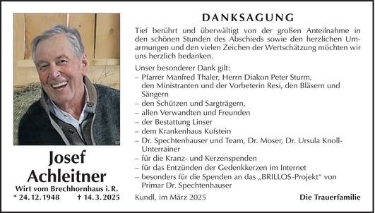 Josef Achleitner Bild