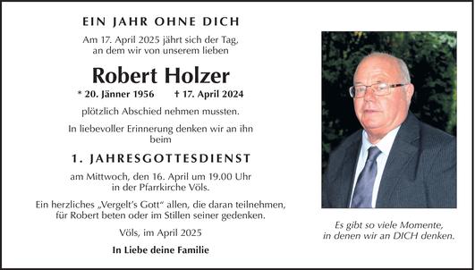 Robert Holzer Bild