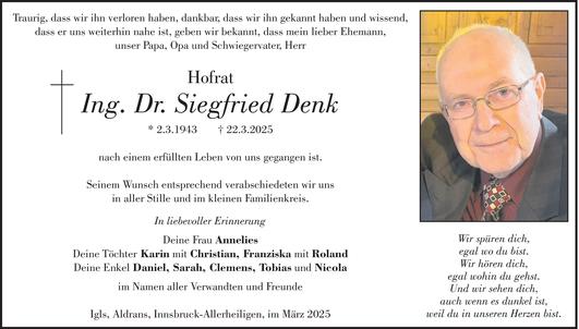 Siegfried Denk Bild