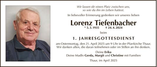Lorenz Tiefenbacher Bild
