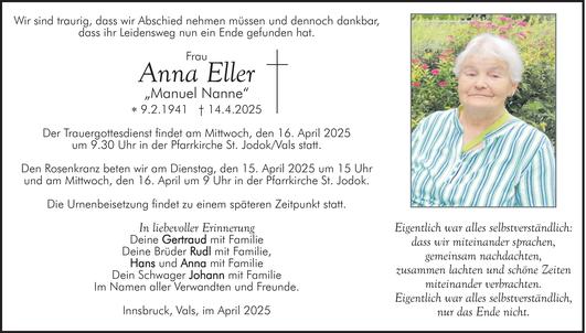 Anna Eller Bild