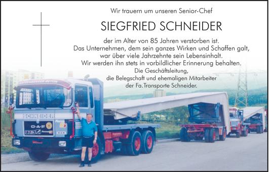 Siegfried Schneider Bild