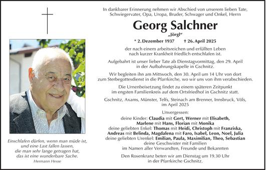 Georg Salchner Bild