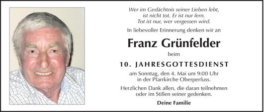Franz Grünfelder Bild