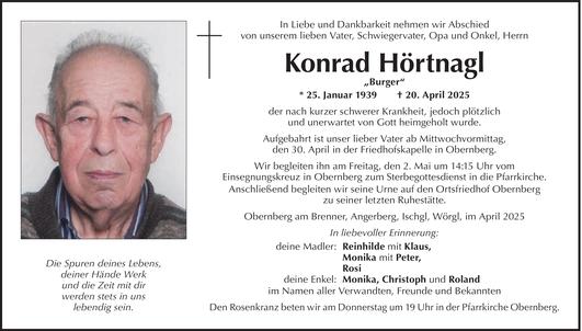 Konrad Hörtnagl Bild