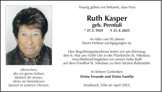 Ruth Kasper Bild