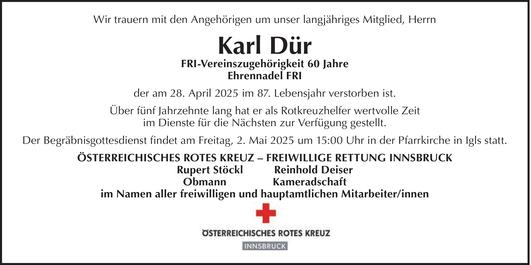 Karl Dür Bild