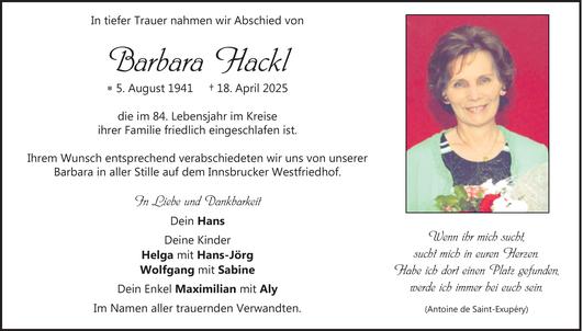 Barbara Hackl