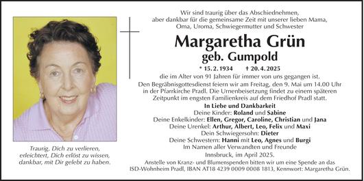 Margaretha Grün