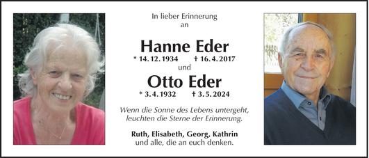 Hanne und Otto Eder