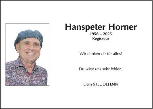 Hanspeter Horner Bild