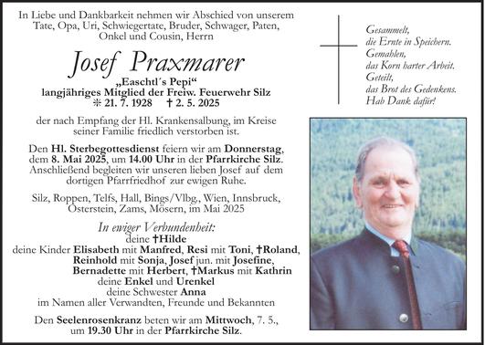 Josef Praxmarer Bild