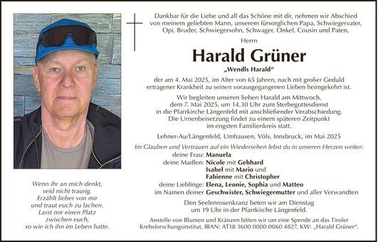 Harald Grüner Bild
