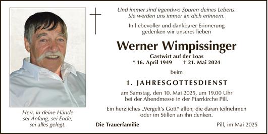Werner Wimpissinger Bild