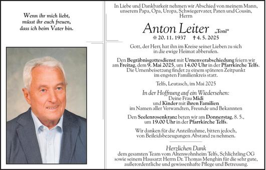 Anton Leiter Bild