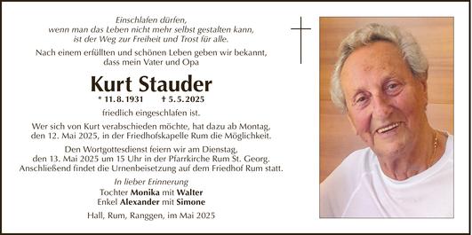 Kurt Stauder Bild