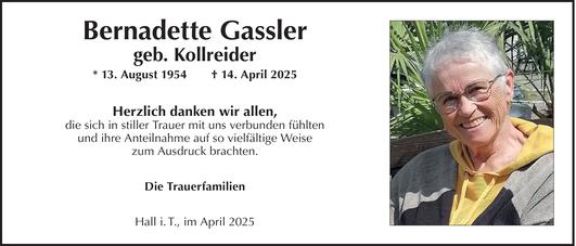 Bernadette Gassler Bild