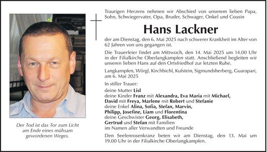 Hans Lackner Bild