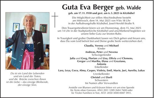 Guta Eva Berger Bild