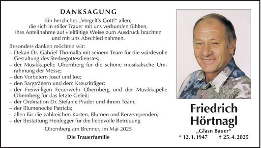 Friedrich Hörtnagl Bild