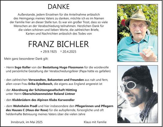 Franz Bichler Bild