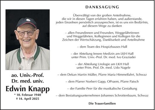 Edwin Knapp Bild