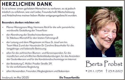 Berta Probst Bild