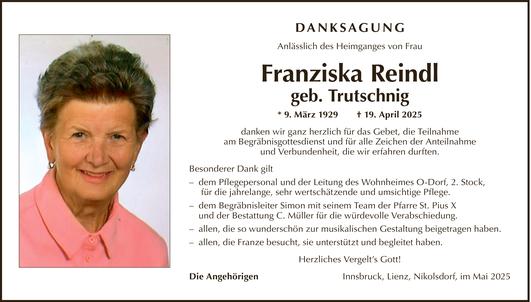 Franziska Reindl Bild