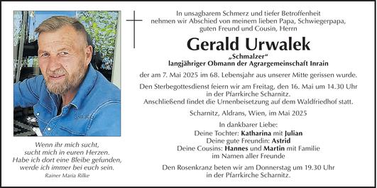 Gerald Urwalek Bild