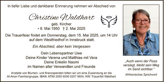Christine Waldhart Bild