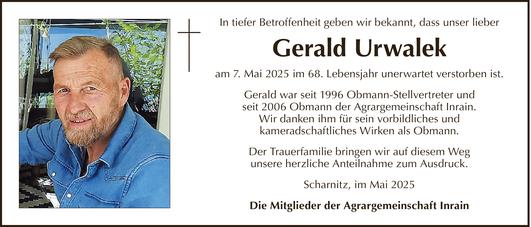 Gerald Urwalek Bild