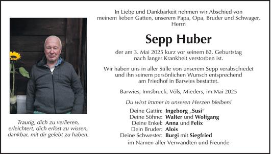 Sepp Huber Bild