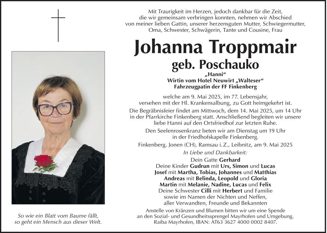 Johanna Troppmair