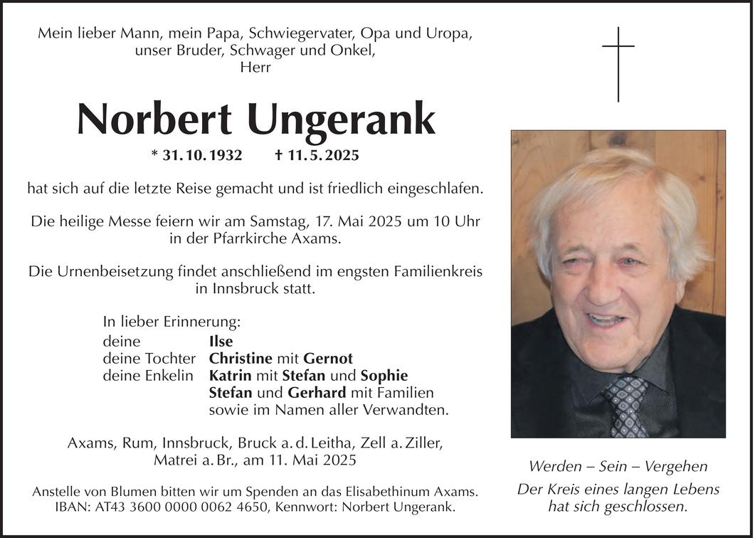 Norbert Ungerank Bild