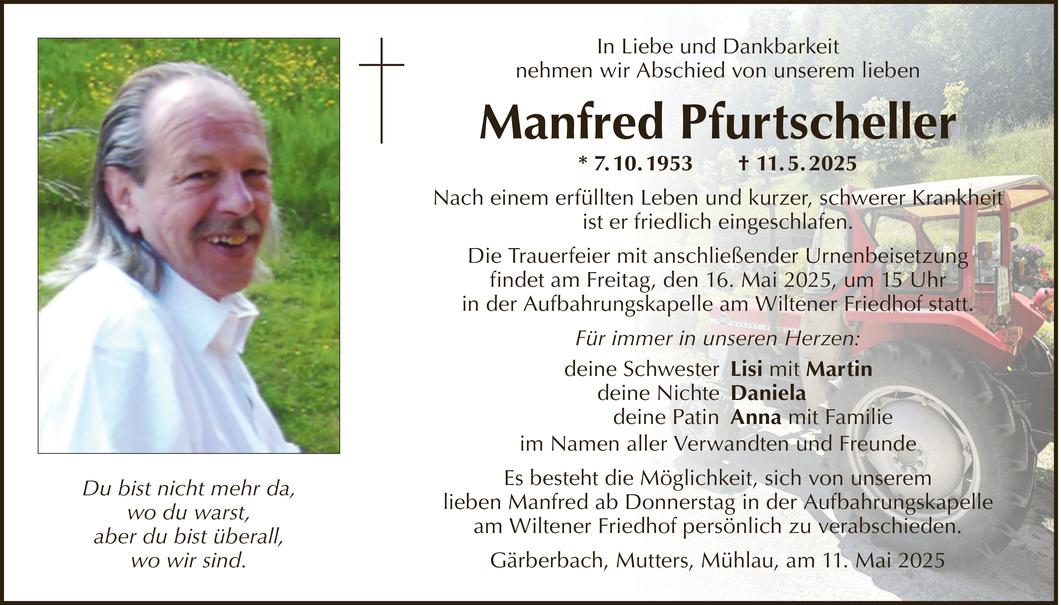 Manfred Pfurtscheller Bild