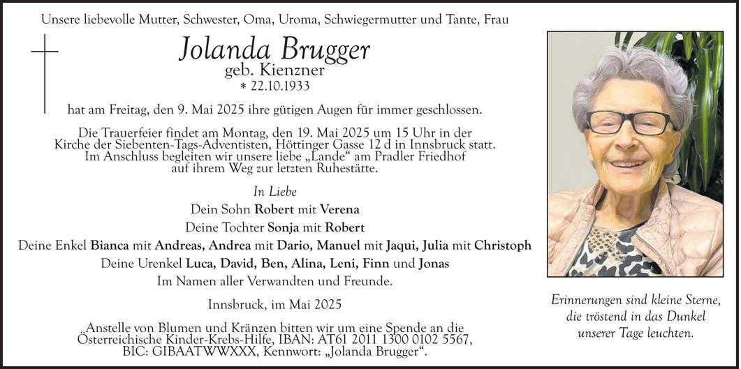 Jolanda Brugger Bild