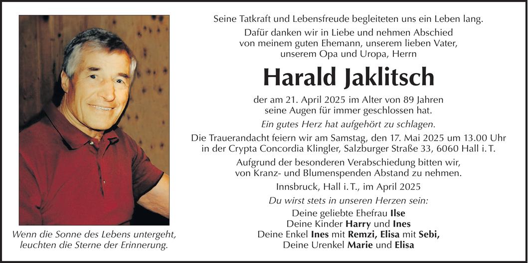 Harald Jaklitsch