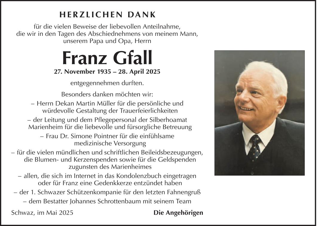 Franz Gfall