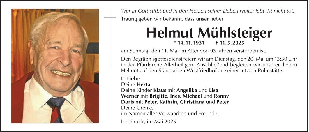 Helmut Mühlsteiger