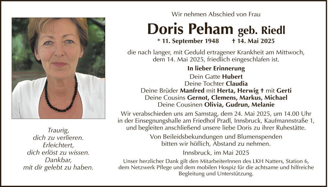 Doris Peham