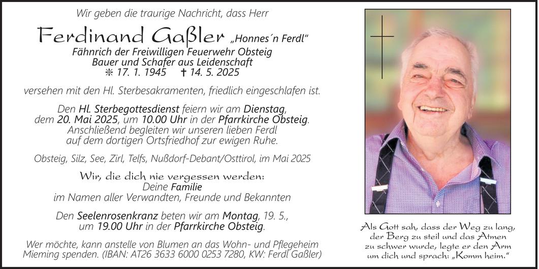 Ferdinand Gaßler